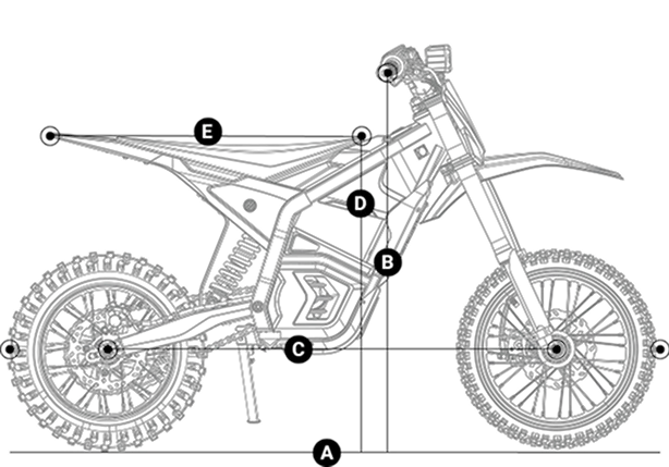 Dimensiuni Motocicleta
