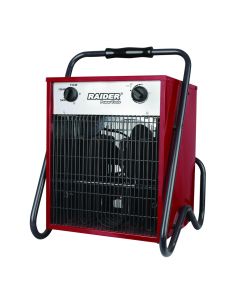 Aeroterma Raider RD-EFH15 putere 15kW 3 trepte debit 400 mc 400 V termostat incalzire si ventilare