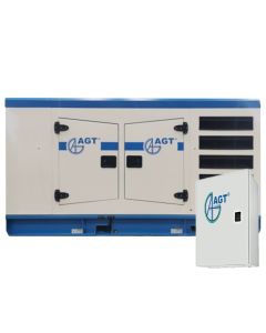 Generator curent cu automatizare AGT 156 DSEA putere 123.2 kW 400 V diesel pornire electrica insonorizat rezervor 200L + ATS 164 
