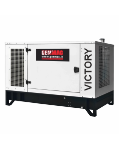 Generator de curent silent GENMAC G30BS QTVA-4520 putere maxima 26 kW 230V/400V Diesel rezervor 90 L AVR