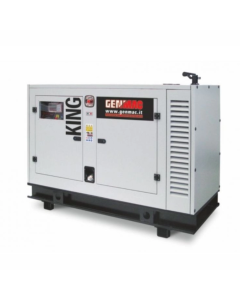 Generator de curent insonorizat GENMAC King G80IS putere maxima 70 kW 400V motor Iveco Diesel rezervor 150 L AVR QT2A-4520+WH