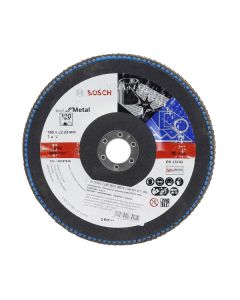 Disc de slefuire evantai X431, Standard for Metal 125mm, 22,23mm, 120