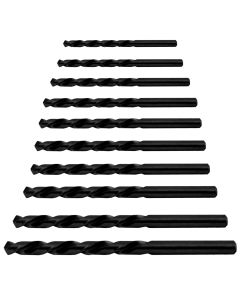 Set burghie 10 buc. Ø1, 2, 3, 4, 5, 6, 7, 8, 9, 10mm HSS-R