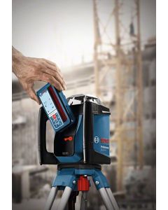 Bosch GRL 500 H+LR 50 Set nivela laser rotativa, receptor 500m, precizie 0.05mm/m orizontal, 0.1mm/m vertical