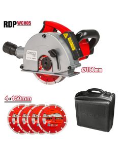 Masina de frezat caneluri Raider Pro 1.7kW 150mm 5-40mm cutie RDP-WCH05