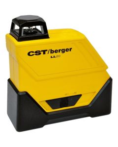 Bosch CST/berger LL20 Set nivela laser plan 360gr pentru exterior, 80m, receptor 160m, precizie 0.15mm/m orizontal