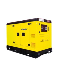 Generator curent STAGER YDY385S3 putere 308kW 400V insonorizat diesel pornire electrica