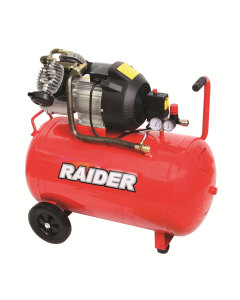 Compresor Raider RD-AC03 putere 2.2 kW debit 310 l/min presiune 8 bari rezervor 100l