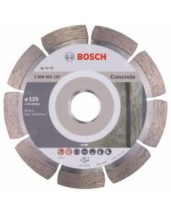 Disc diamantat Standard for Concrete 125x22,23x1,6x10mm