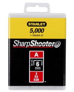 Stanley 1-TRA206T Capse standard 10 mm / 3/8"1000 buc. tip a 5/53/530