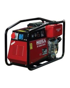 Generator curent MOSA GE 6500 DS/GS putere 5.2kW 400V diesel pornire manuala AVR