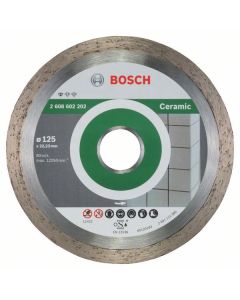Disc diamantat Standard for Ceramic 125x22,23x1,6x7mm