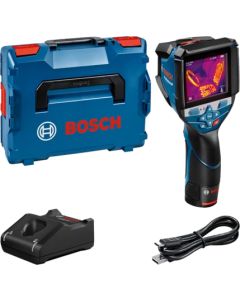 Bosch GTC 600 C Camera termica digitala, cu 1 acumulator Li-Ion, 2Ah + Incarcator rapid de 4Ah GAL12V-40 + L-Boxx