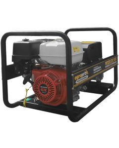 Generator curent pentru sudare AgroPro W220 DC GX motor Honda GX 390 13 CP putere maxima 6.5 kVA benzina trifazat