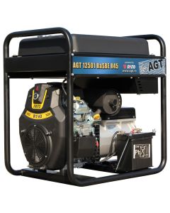 Generator curent AGT 12501 RaSBE putere 12 kW 230 V benzina pornire electrica rezervor 45 L 