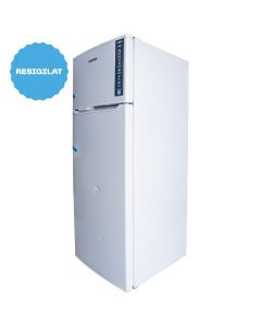 RESIGILAT: Frigider Albatros FA283E cu 2 usi si 4 rafturi 206 litri clasa E alb inaltime 143 cm termostat reglabil usi reversibile lumina interioara tip LED picioare reglabile