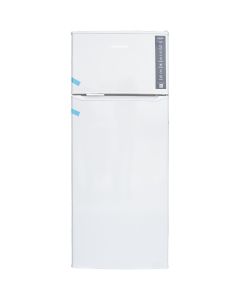 RESIGILAT: Frigider Albatros FA283E cu 2 usi si 4 rafturi 206 litri clasa E alb inaltime 143 cm termostat reglabil usi reversibile lumina interioara tip LED picioare reglabile
