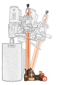 Cabel CAS 250, suport pentru CSN-10A-BA, reglaj unghi +/-60 grade