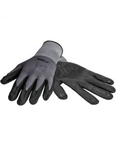 Manusi de protectie din nitril pestrit Dedra BH1006R09 marime 9-10