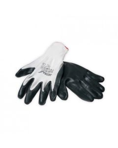 Manusi de protectie acoperite cu nitril Dedra BH1011-12 marime 10 set 12 bucati