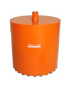 Carota diamantata BISONTE 400×400 mm prindere 1 ¼” UNC