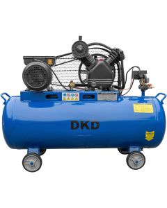 Compresor DKD XY2065AT-100 putere 2.2 kW debit 168 l/min presiune 12.5 bari rezervor 100l 2 pistoane