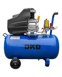 Compresor DKD XYBM50B putere 1.5 kW debit 198 l/min presiune 8 bari rezervor 50l