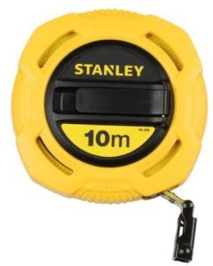 Stanley 0-34-295 Ruleta inchisa standard cu banda fibra de sticla 10m