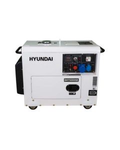 Generator de curent monofazat cu motor diesel HYUNDAI DHY6000SE