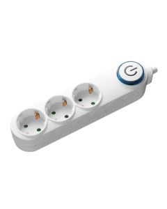 Prelungitor Samus 3 prize Schuko, 7m, 3680w, 3x 1.5mmp, intrerupator, 3PI7-3680
