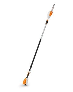 Motofierastrau telescopic profesional STIHL HTA 86 putere 0.85 kW lama 30 cm lungime 390 cm acumulator si incarcator neinclus 