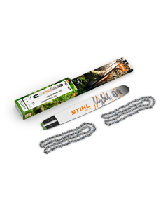 STIHL Kit Service 13 cu 2x lanturi 3/8&quot; Rapid Super (RS, 1,6 mm) +  sina Light 04, 3/8&quot;, 1,6 mm (40 cm)