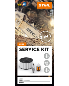 STIHL Kit Service 12 cu filtrul de aer HD2, bujie, filtrul de combustibil pentru MS 362 / MS 400
