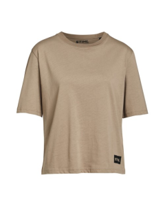 Tricou SIHL Sustainable Logo maro dama