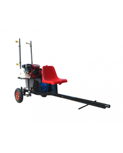 Aparat de stropit Gardelina BSR 100 Trailer Micro cu duze ceramice motor 6.5 CP benzina rezervor 100L presiune 25 bar