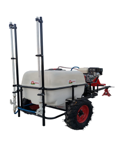 Aparat de stropit Gardelina BSR 200 TRAILER duze ceramice motor 6.5 CP benzina rezervor 200 L presiune 25 bar