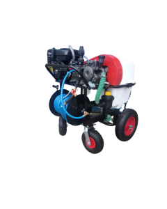 Pulverizator mobil Gardelina DVS BE100 motor 7 CP Briggs & Stratton Electric Start benzina rezervor 100 L presiune 40 bar