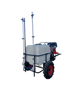 Aparat de stropit Gardelina DVS BE200 TRAILER duze ceramice motor 7 CP Briggs & Stratton Electric Start benzina rezervor 200 L presiune 40 bar