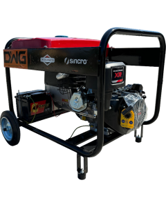 Generator de curent Devax Motors DWG M7000 BT motor 13.5 CP benzina Briggs & Stratton 420 cmc rezervor 26L pornire electrica roti manere transport monofazat