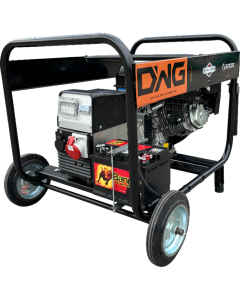 Generator de curent Devax Motors DWG T8500 BS motor 13.5 CP benzina Briggs & Stratton 420 cmc rezervor 6.6L pornire electrica roti manere transport trifazat