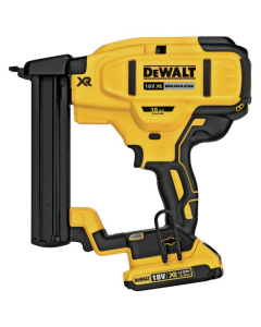 Pistol de batut capse Dewalt DCN681D2, cu 2 acumulatori Li-Ion 18 V/2.0 Ah , 12-38 mm, capacitate magazie 110 buc