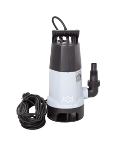Pompa submersibila din plastic Wasserkonig SPMD9242 ape murdare particule max. 35 mm putere 950 W debit 14500 l/h inaltime refulare 8.5 m flotor electromecanic