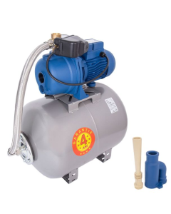 Hidrofor cu pompa de mare adancime Wasserkonig STA1003/50H putere 740 W debit 900 l/h inaltime refulare 26 m aspiratie 25 m vas de expansiune 50 litri