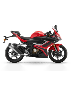 Motocicleta QJMOTOR SRK 125 R putere 15 CP benzina 125 cc pornire electrica roti 100/80-17 // 130/70-17