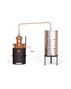 Cazan pentru tuica DES Basculant 60L cu racitor clasic 200/6