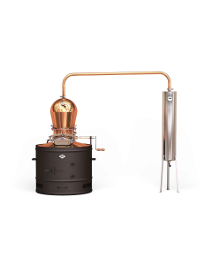 Cazan pentru tuica DES STABIL 120L KV racitor inox PH30L