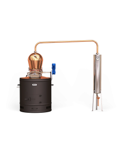 Cazan pentru tuica DES Stabil 200 L cu racitor cu flux continuu 30 L EM