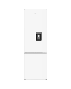 Combina frigorifica RTS RAC-FSRD358DBED-W volum 268L (197L+71L) Clasa E Dozator apa Rafturi din sticla Usi reversibile H 178 cm Alb