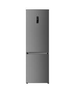 Combina frigorifica RTS RAC-FSRD412CBE-S volum 320L (211L+109L) Clasa E Total No Frost Smart Control Multi Flow Functie Quick Cooling Super Freeze Smart si Holiday Compresor Cu Invertor H 185 cm Gri