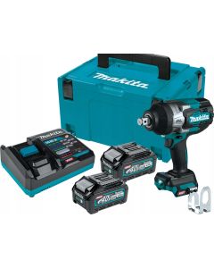 Masina de insurubat cu impact Makita TW001GM201 cu 2 acumulatori XGT 40 V Putere 1800Nm